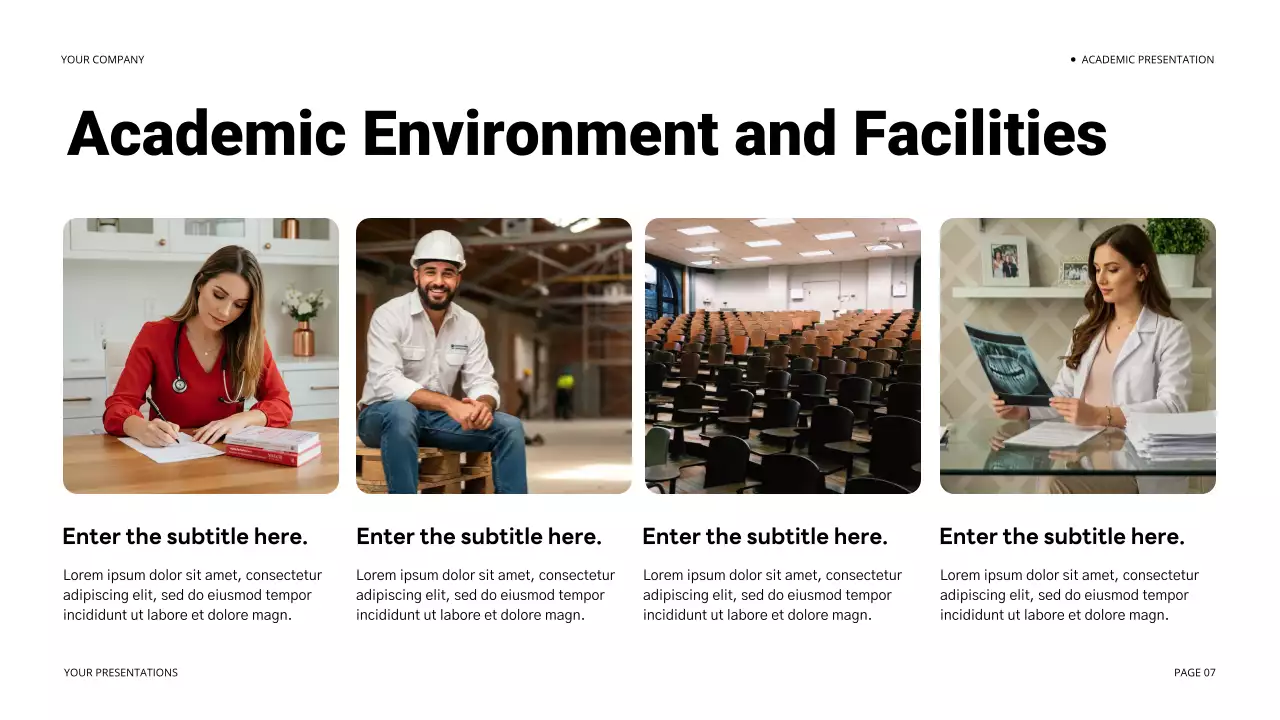 Navy Classic Education Presentation