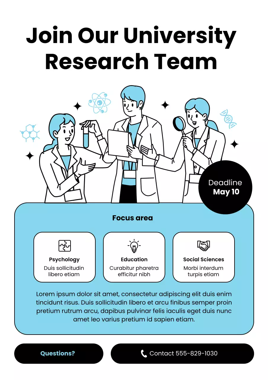 University Research Web Poster