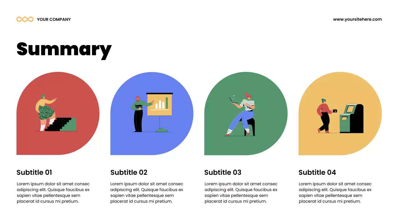 Colorful Modern Team Project Announcement Presentation