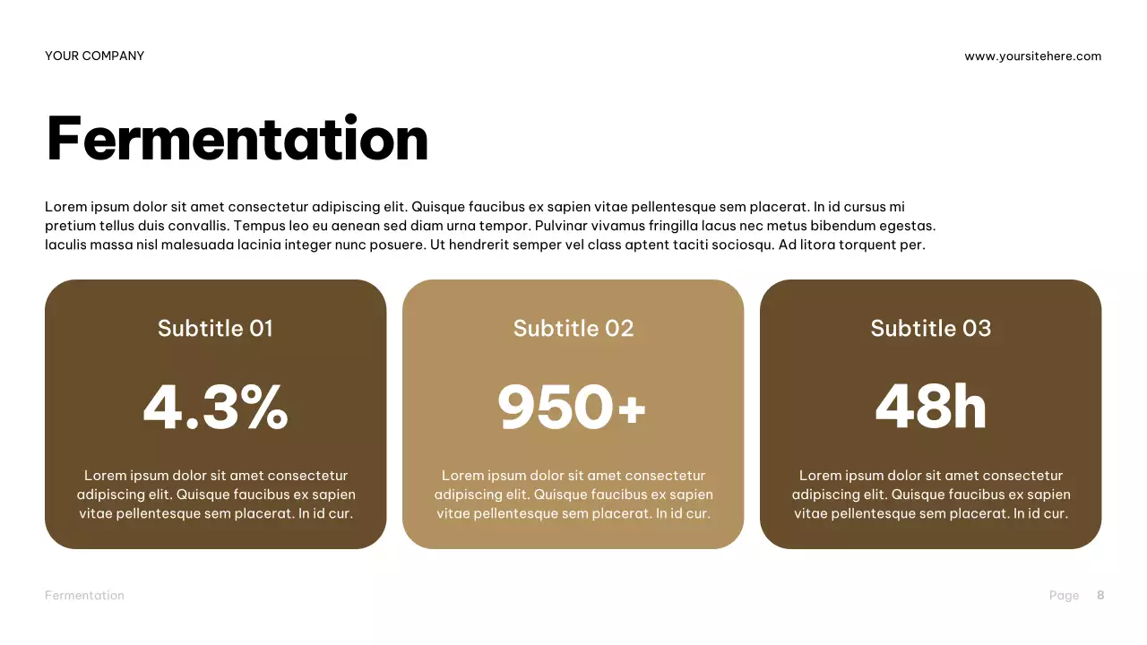 Brown Industrial Beer Guide Presentation