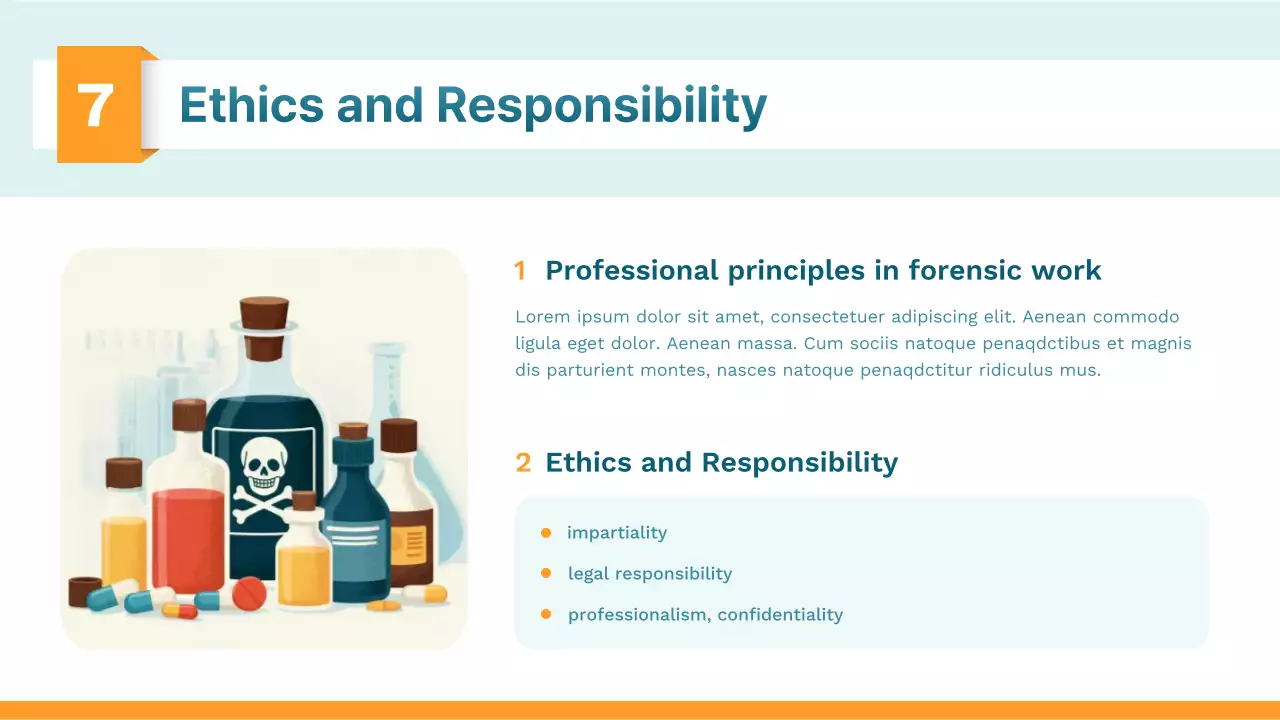 Orange Modern Science Class Presentation