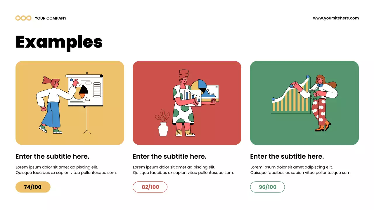 Colorful Modern Team Project Announcement Presentation