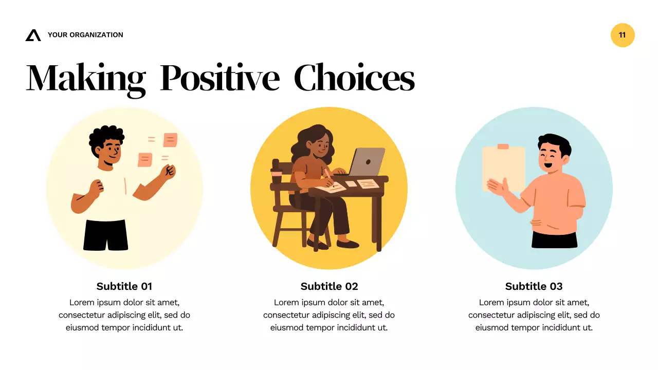 Presentasi Panduan Kesehatan Kesadaran Alkohol Modern Orange