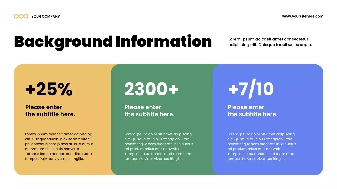 Colorful Modern Team Project Announcement Presentation