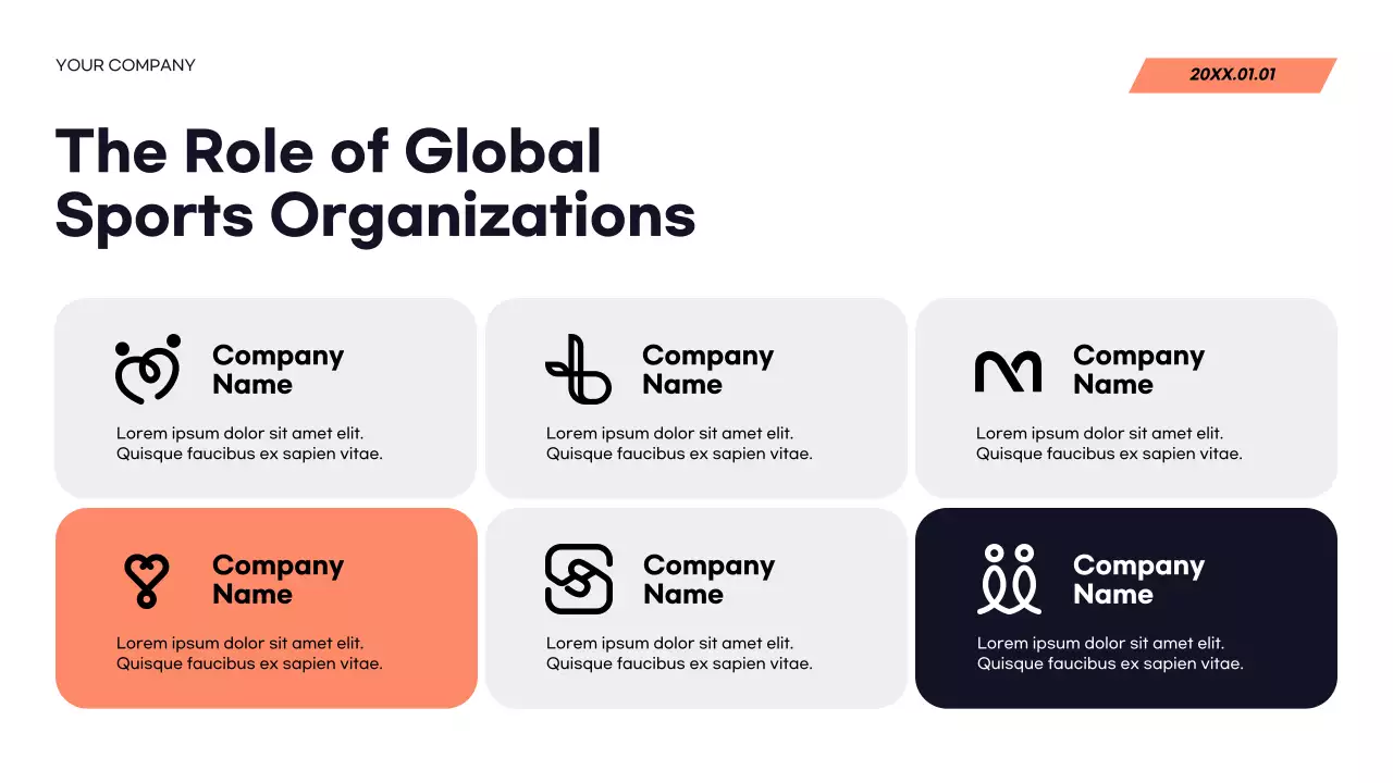 Red Modern Sports Announcement Presentation