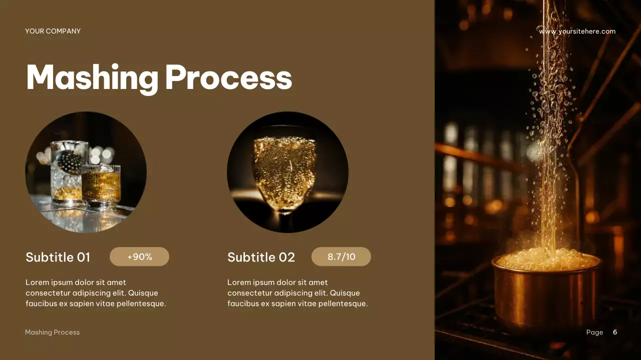 Brown Industrial Beer Guide Presentation