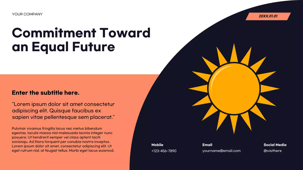 Red Modern Sports Announcement Presentation