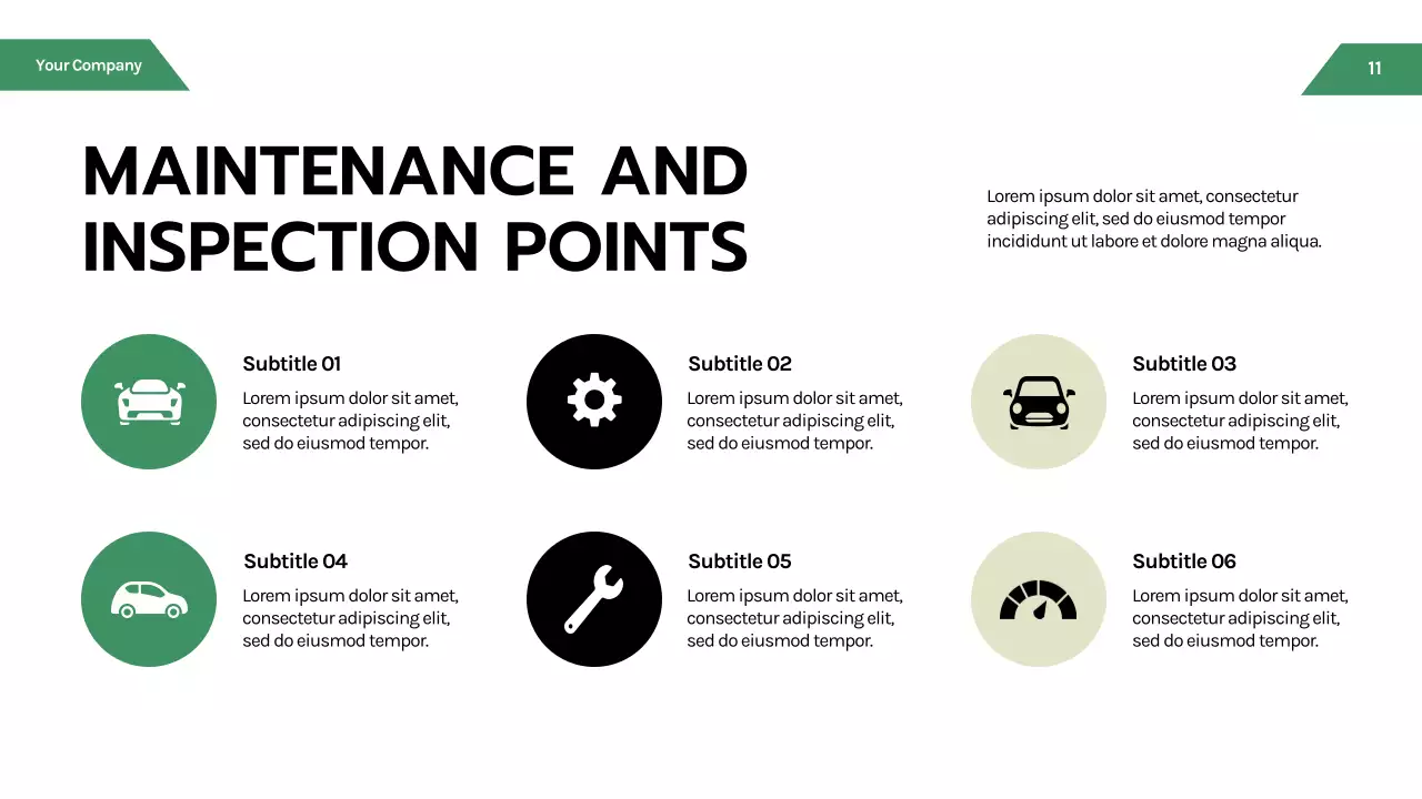 Black Modern Electronic Automotive Introduction Presentation