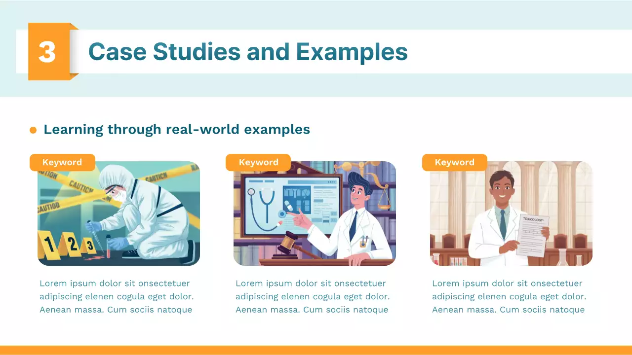 Orange Modern Science Class Presentation