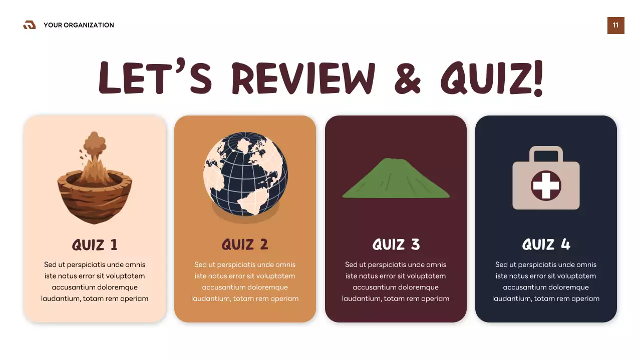 Presentasi Panduan Geologi Retro Brown