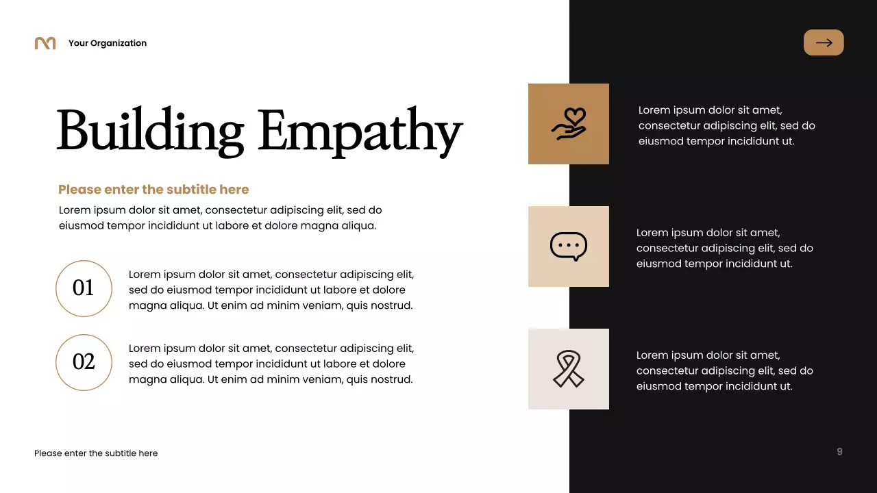 Black Elegant Psychology Course Presentation