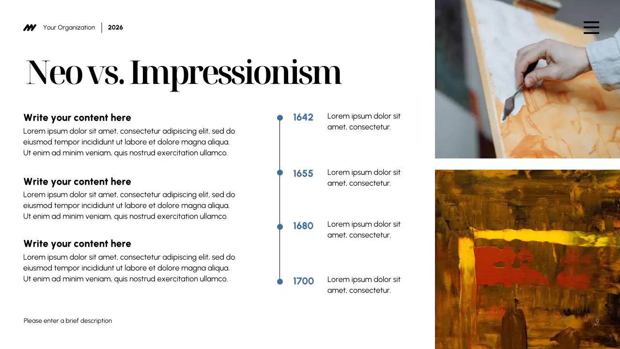 Neon Aesthetic Art Exhibition Invitation Presentation