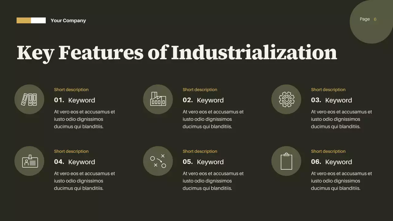 Brown Vintage Industrialization Report Presentation