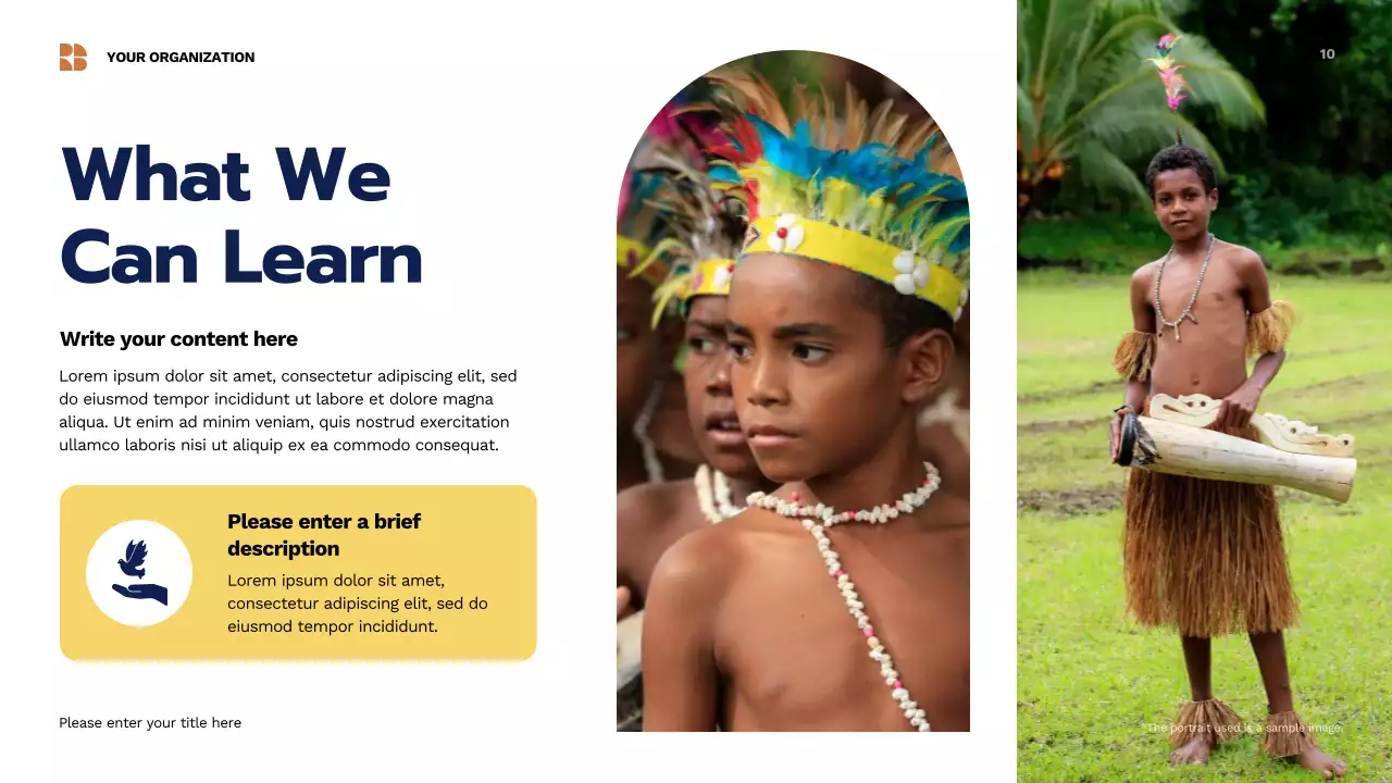 Beige Traditional Indigenous Culture Presentation