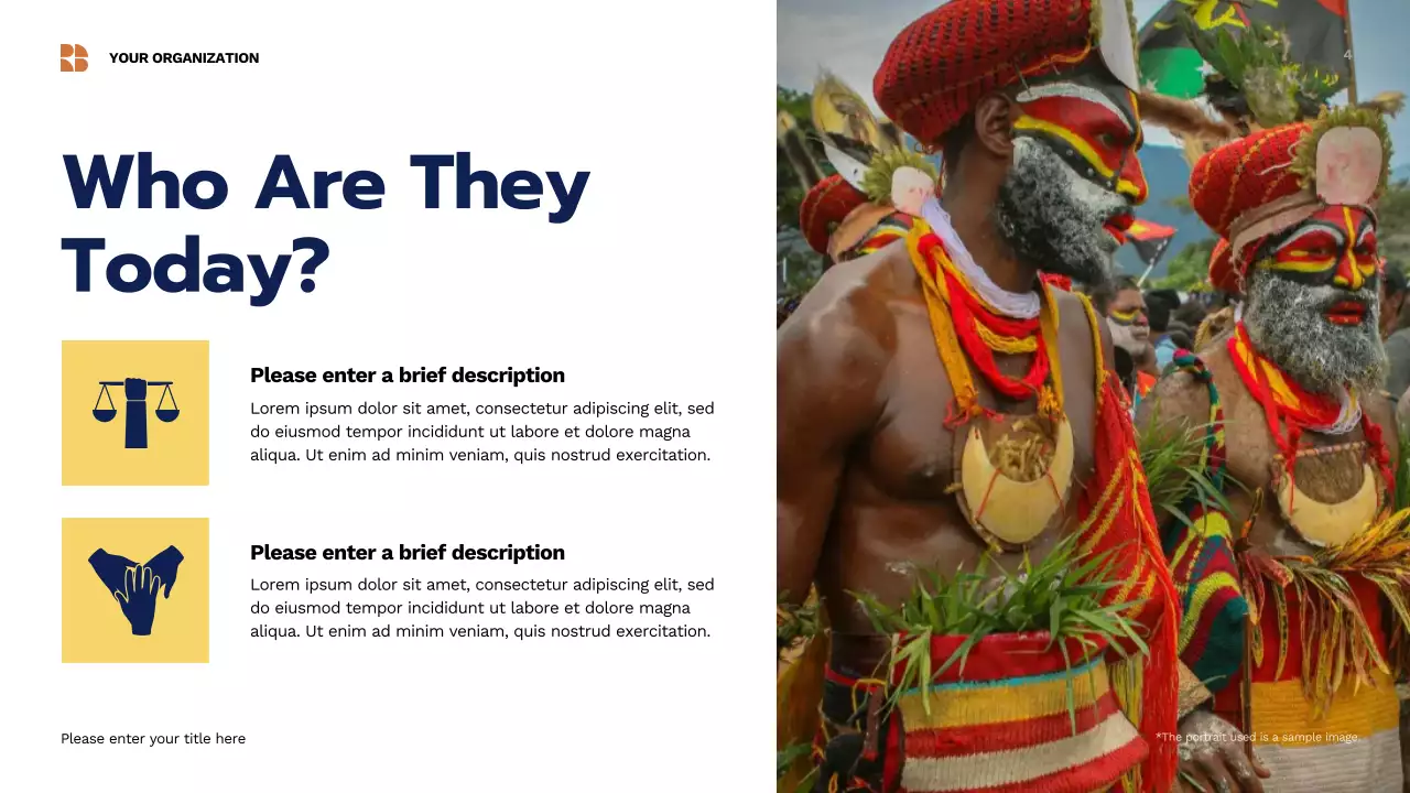 Beige Traditional Indigenous Culture Presentation