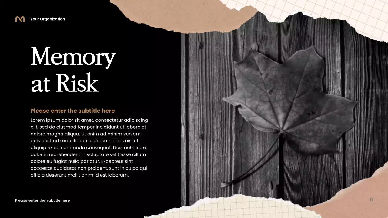 Black Elegant Psychology Course Presentation