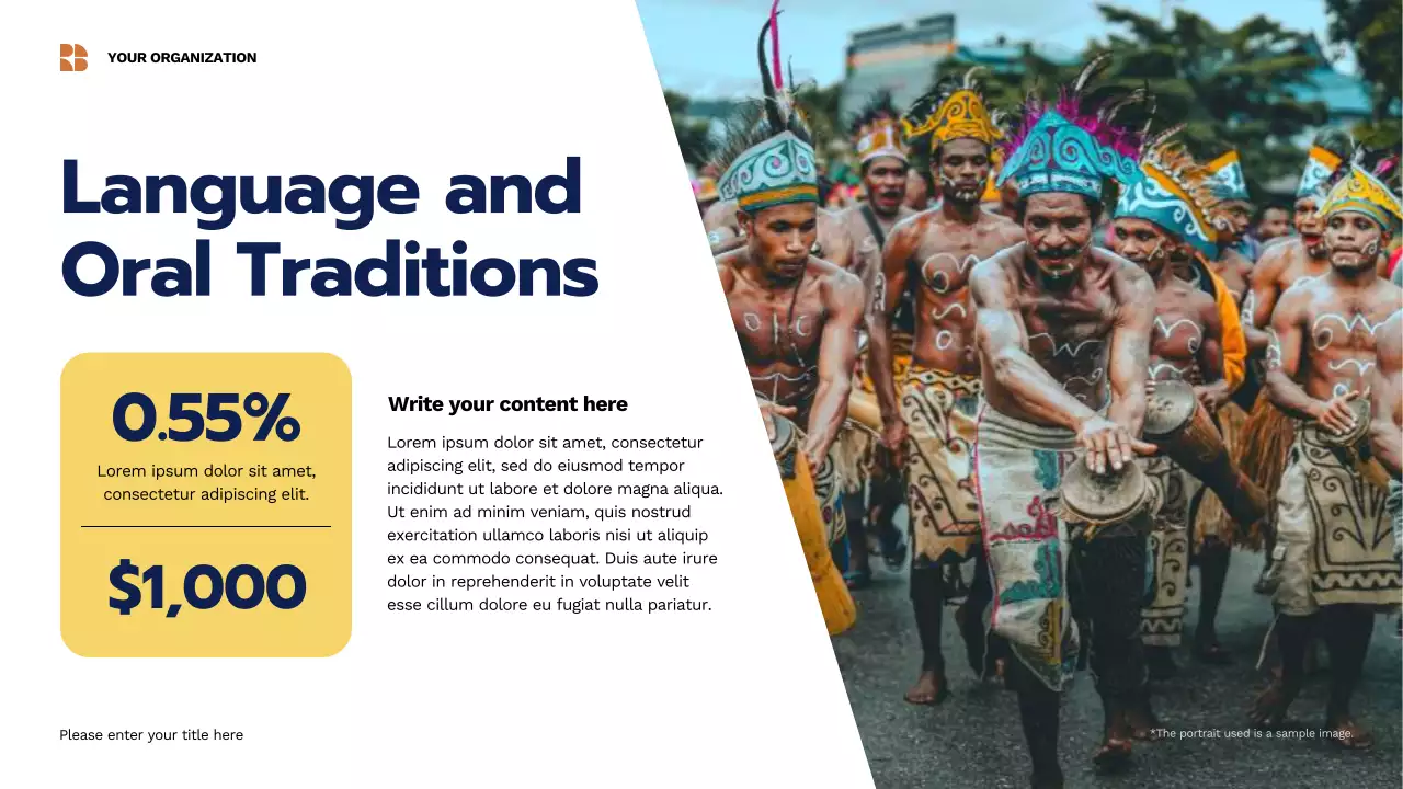 Beige Traditional Indigenous Culture Presentation