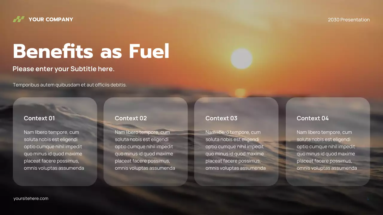 Grey Modern Hydrogen Presentation