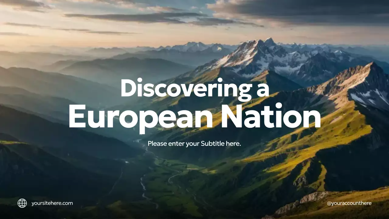 Green Rustic Travel Guide Presentation