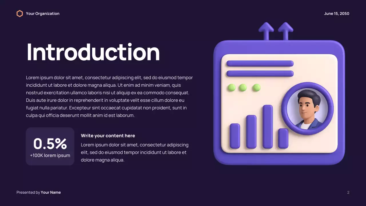 Presentasi Kesadaran Media Pemeriksaan Fakta Modern Orange