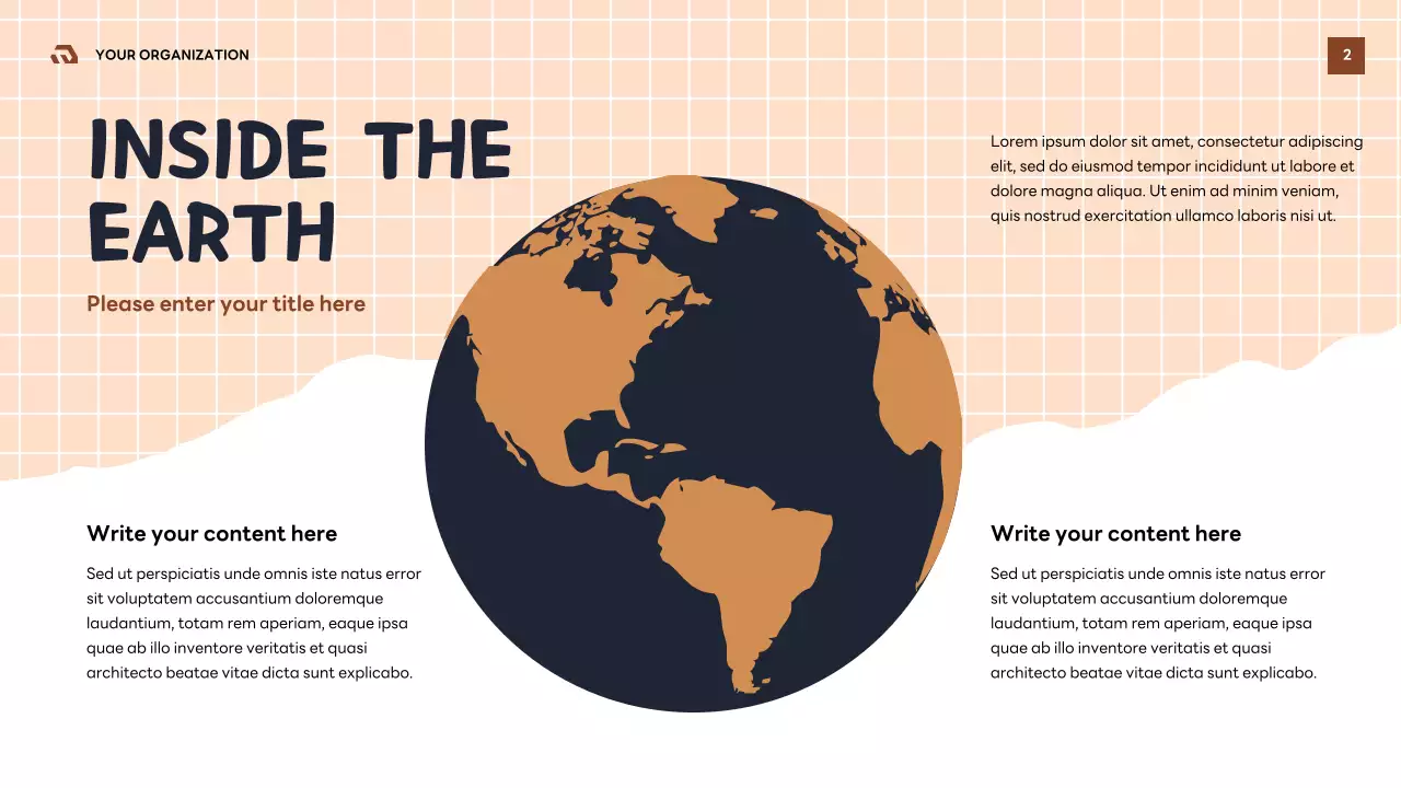Presentasi Panduan Geologi Retro Brown