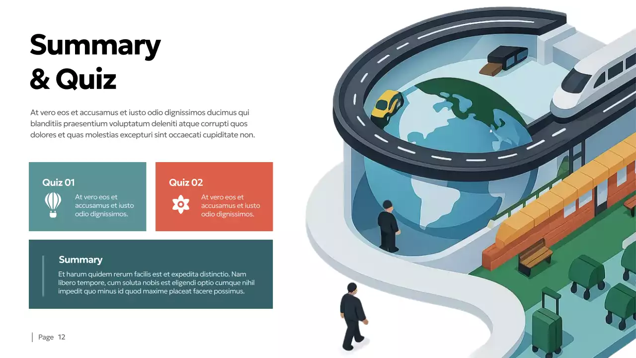 Green Rustic Travel Guide Presentation