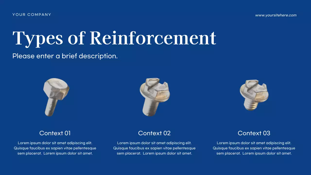 Blue Modern Business Foundations Course Presentation