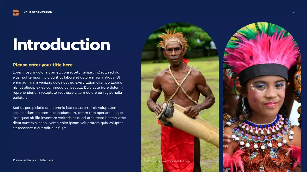 Beige Traditional Indigenous Culture Presentation