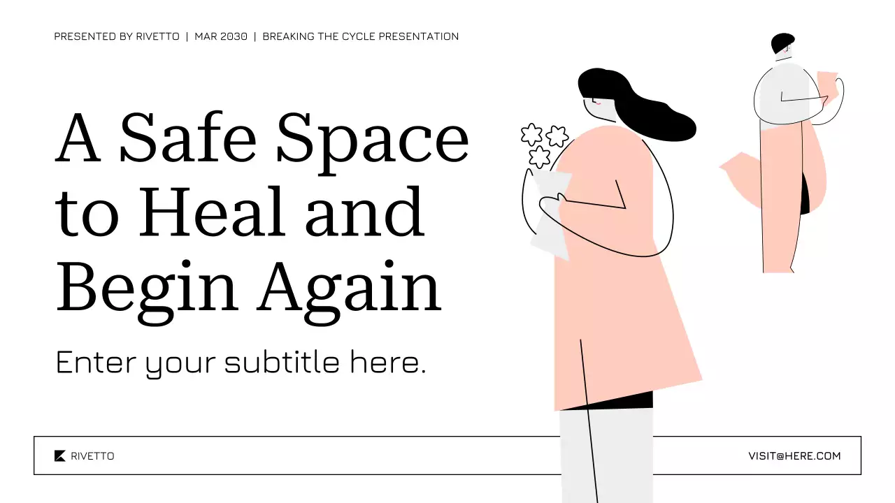 Soft Calming Template for Substance Abuse Treatment and Recovery Presentation