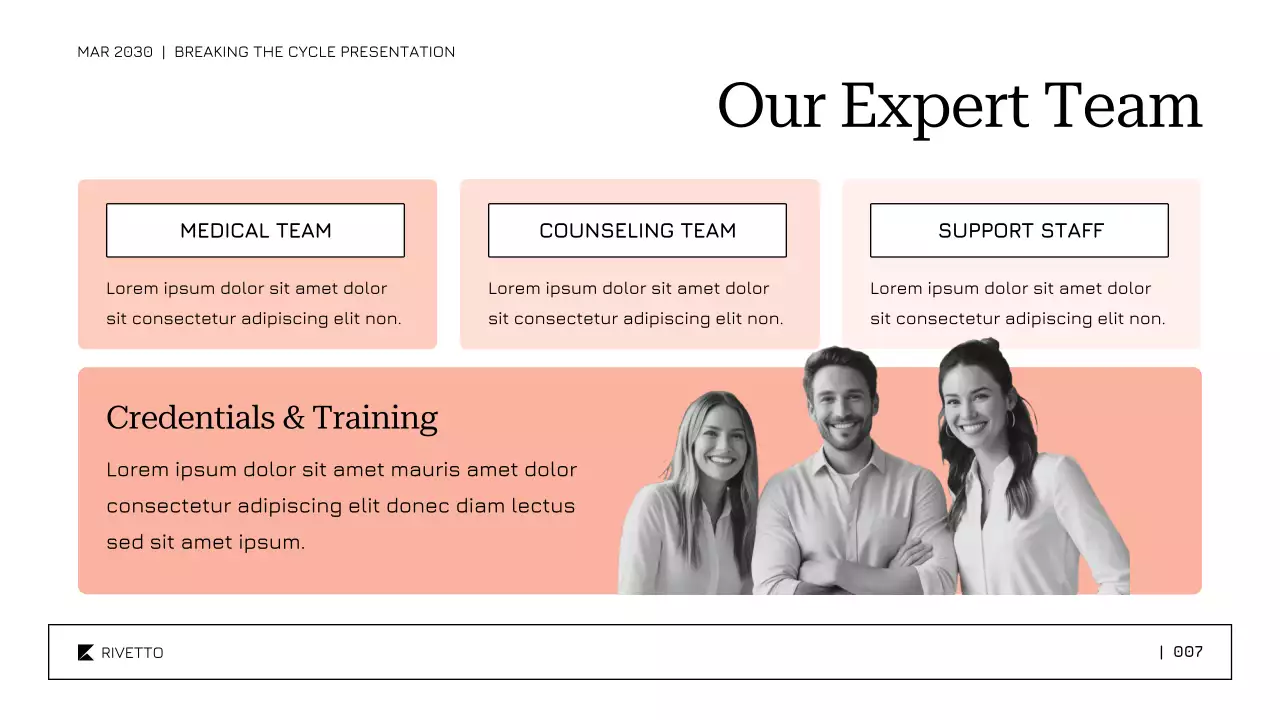 Soft Calming Template for Substance Abuse Treatment and Recovery Presentation