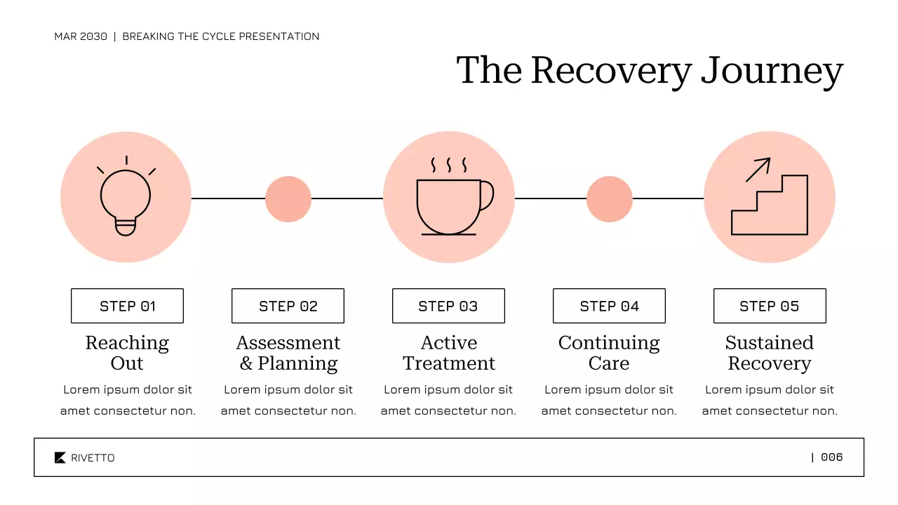 Soft Calming Template for Substance Abuse Treatment and Recovery Presentation
