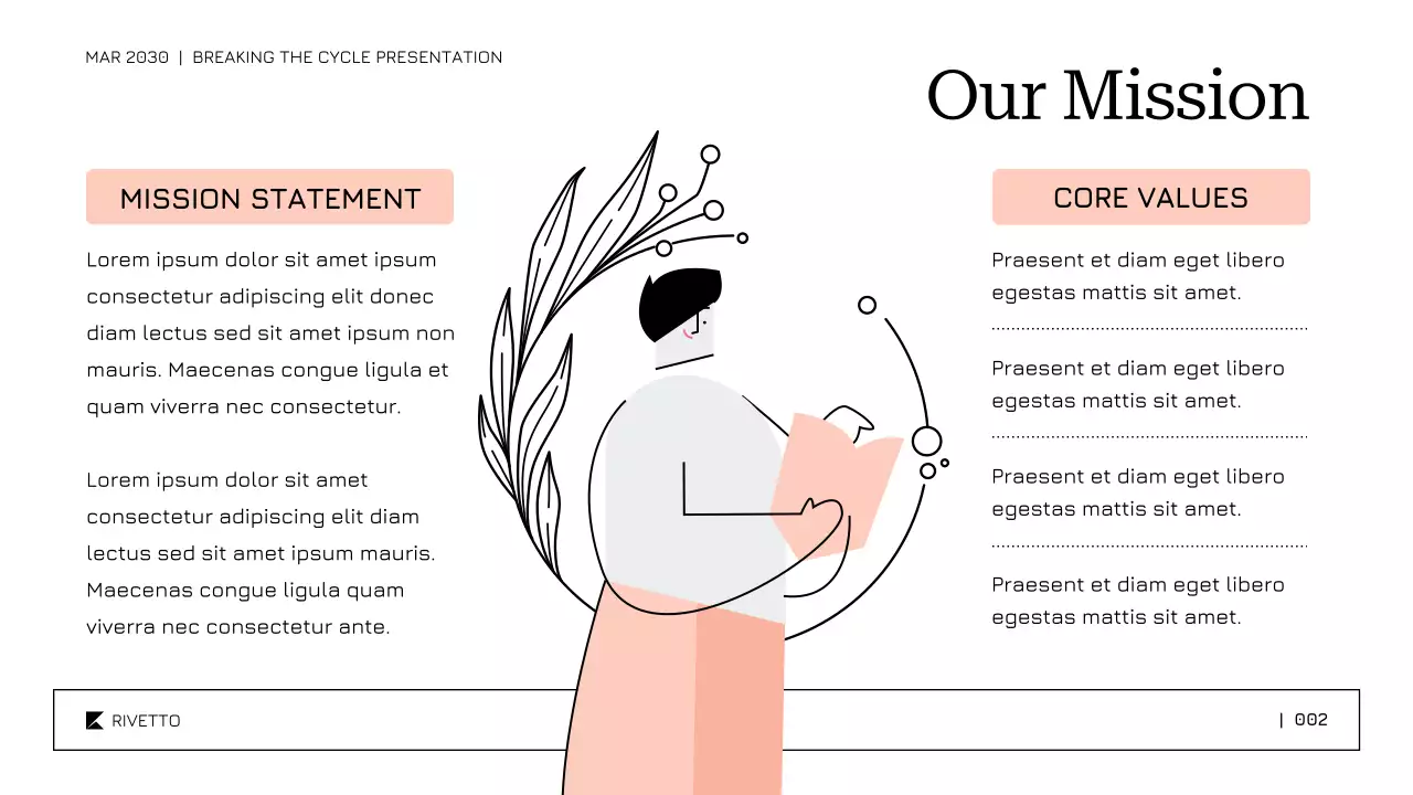 Soft Calming Template for Substance Abuse Treatment and Recovery Presentation