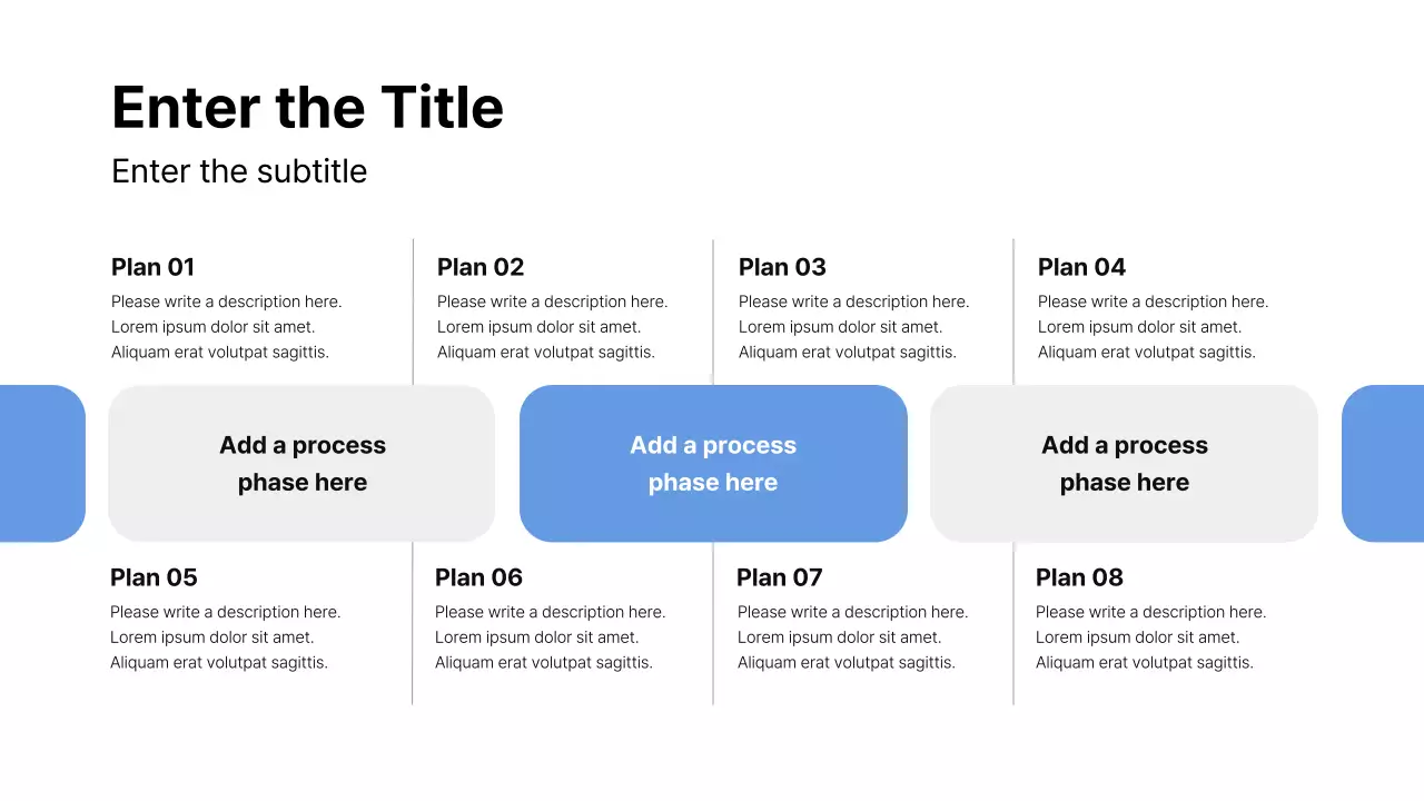 White and Blue Modern Graph and Timeline Collection Presentation