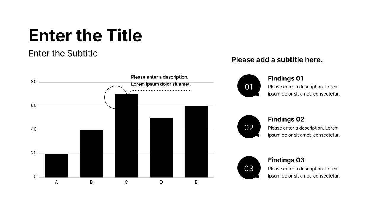 White and Blue Modern Graph and Timeline Collection Presentation