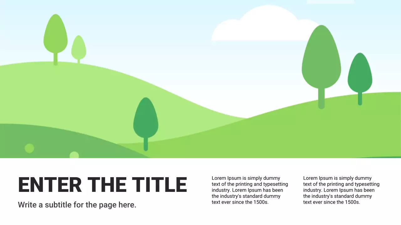 Black and White Basic Layout Collection Presentation