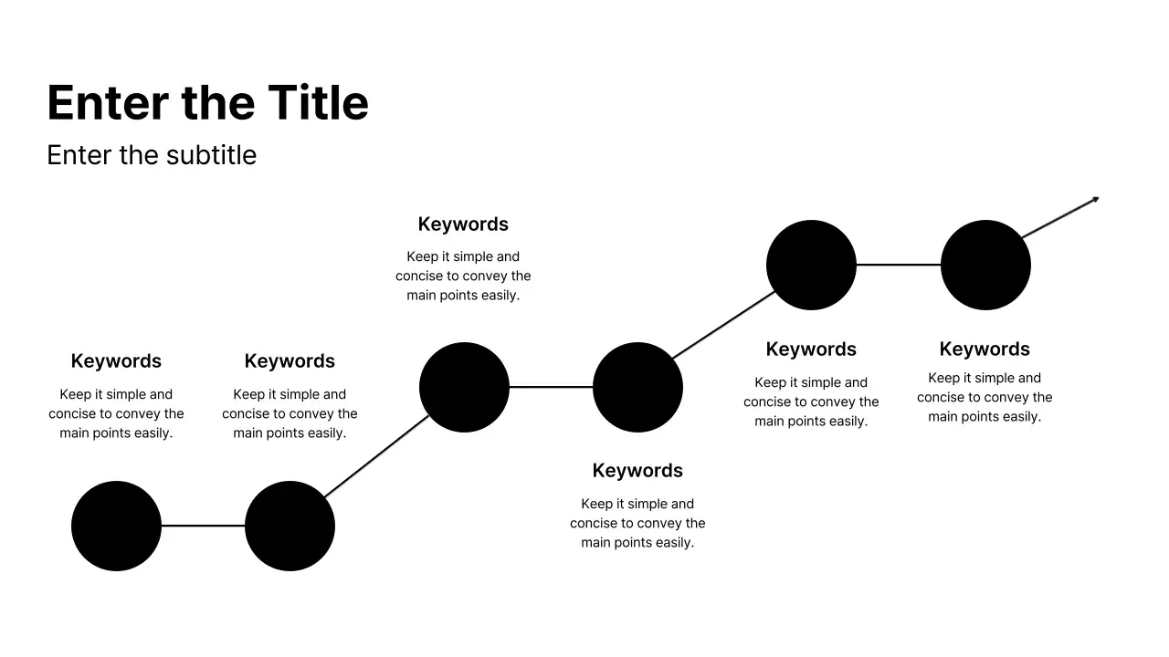 White and Blue Modern Graph and Timeline Collection Presentation