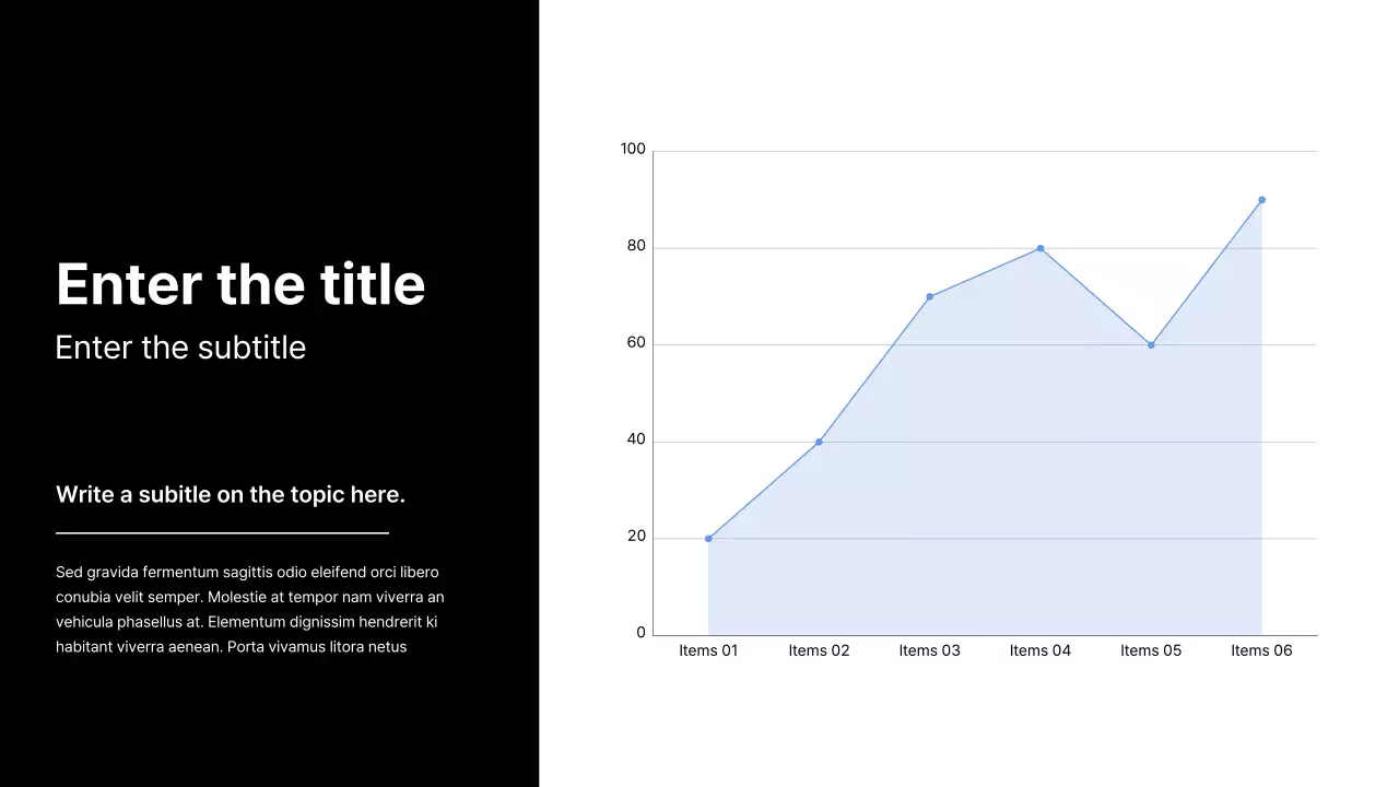White and Blue Modern Graph and Timeline Collection Presentation