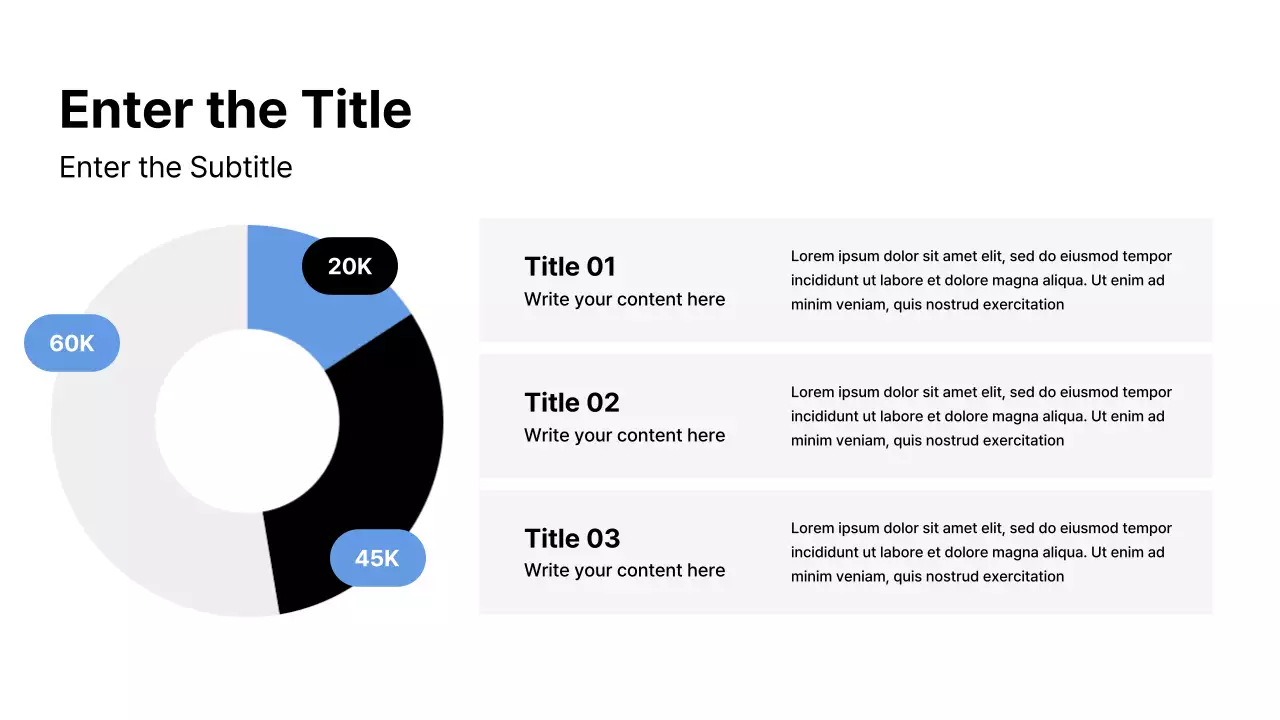 White and Blue Modern Graph and Timeline Collection Presentation
