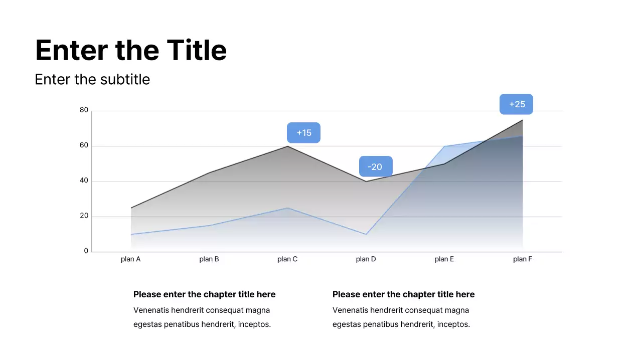 White and Blue Modern Graph and Timeline Collection Presentation