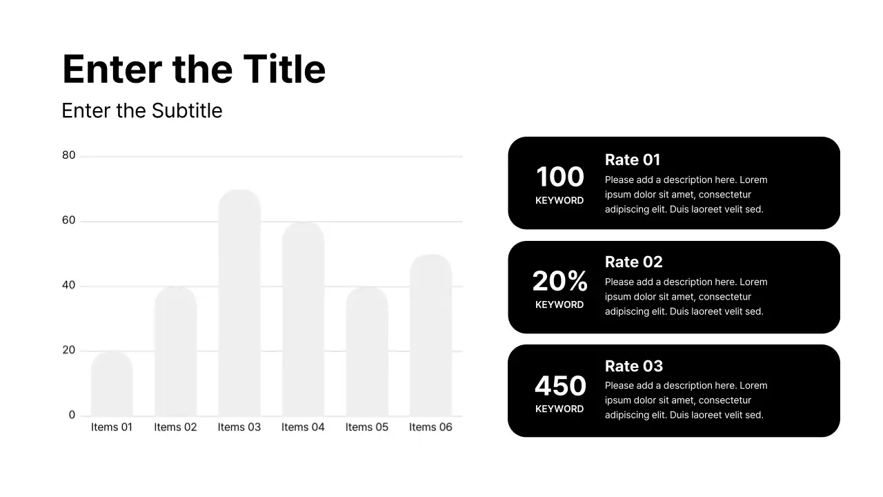 White and Blue Modern Graph and Timeline Collection Presentation