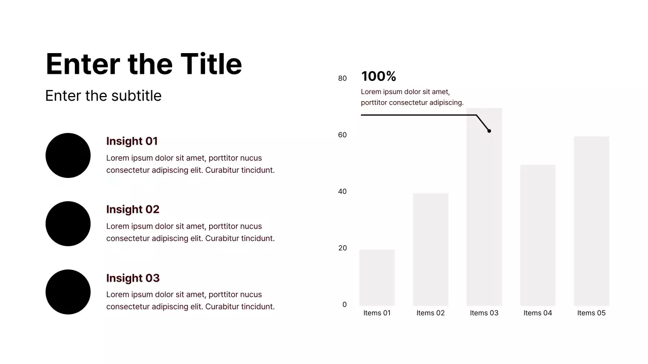 White and Blue Modern Graph and Timeline Collection Presentation