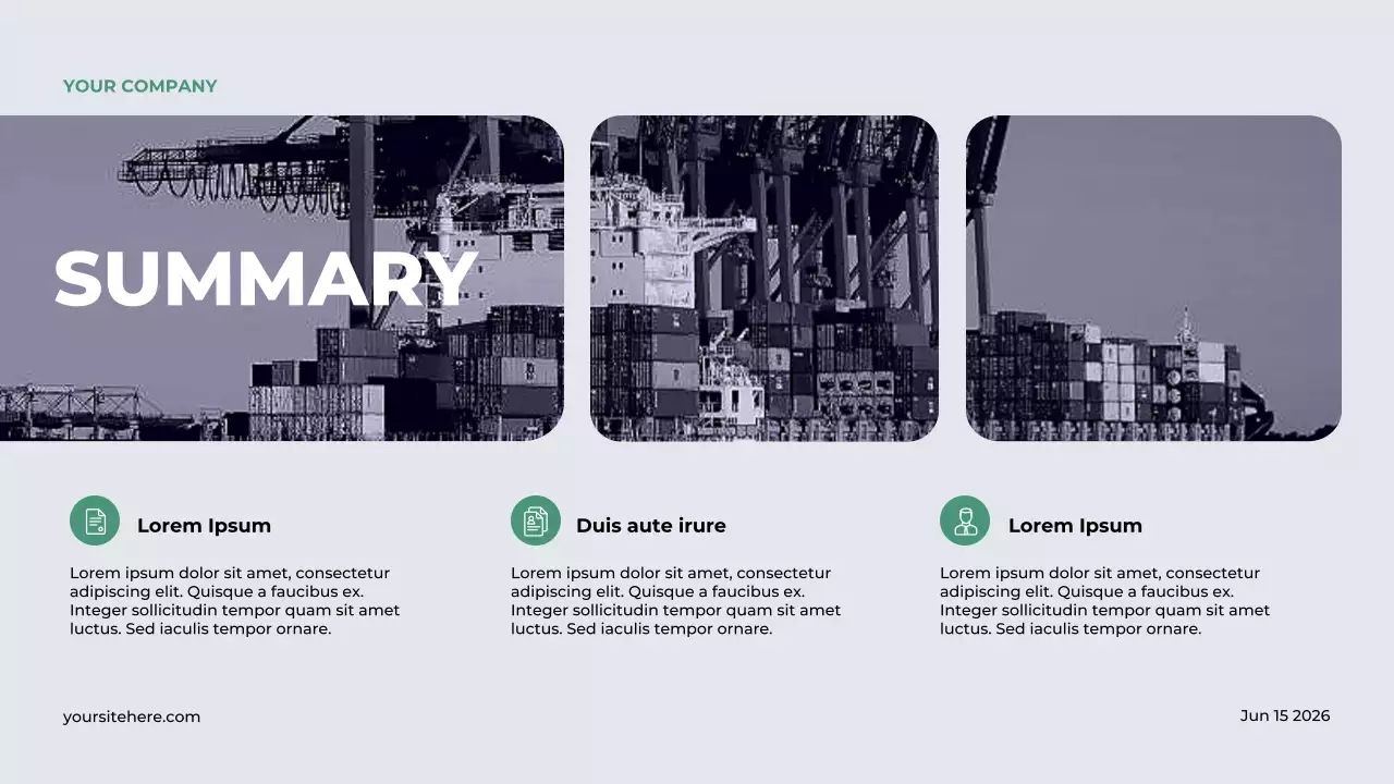 Orange Industrial Reshoring Presentation