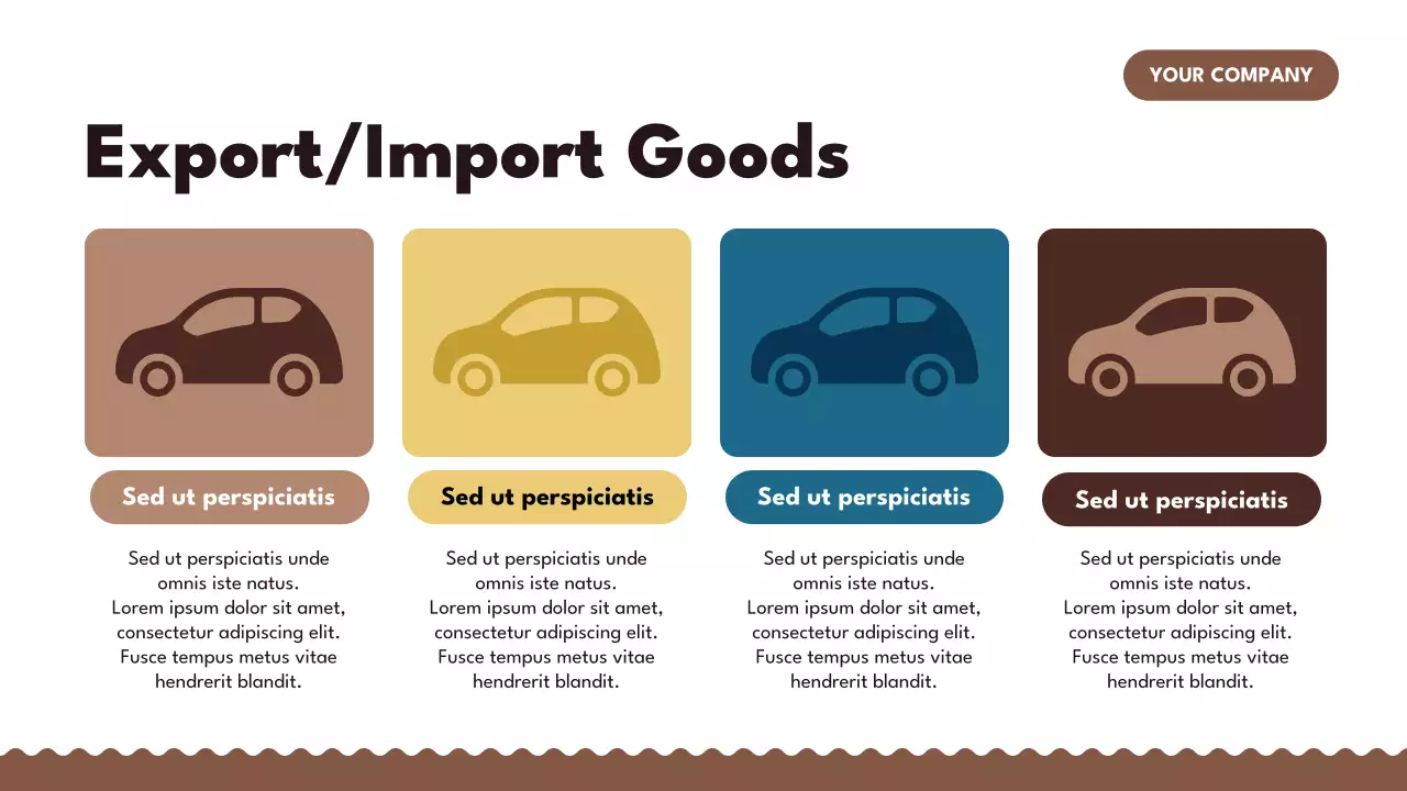 Brown Retro Maritime Trade Presentation