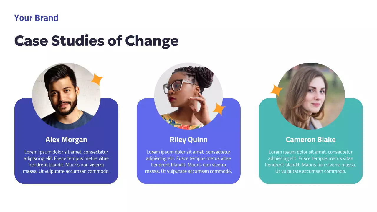 Blue Modern Values Campaign Presentation