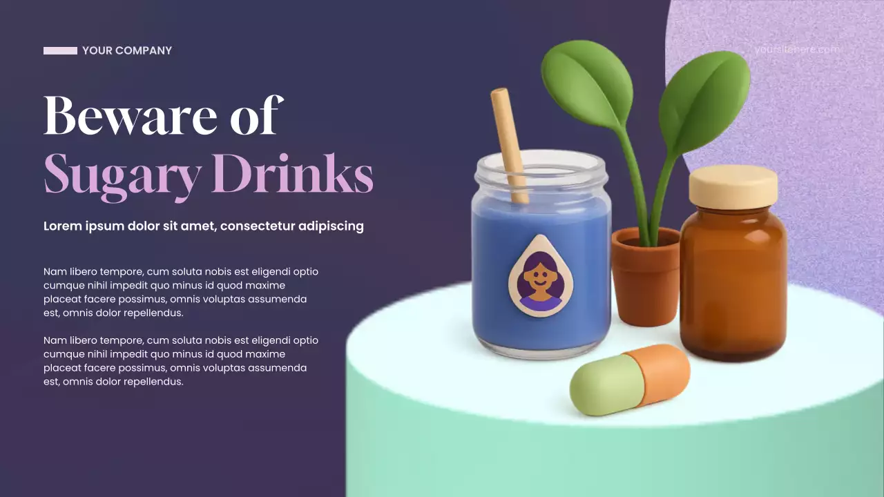 Bài thuyết trình giới thiệu cơ bản về Blue Modern Water