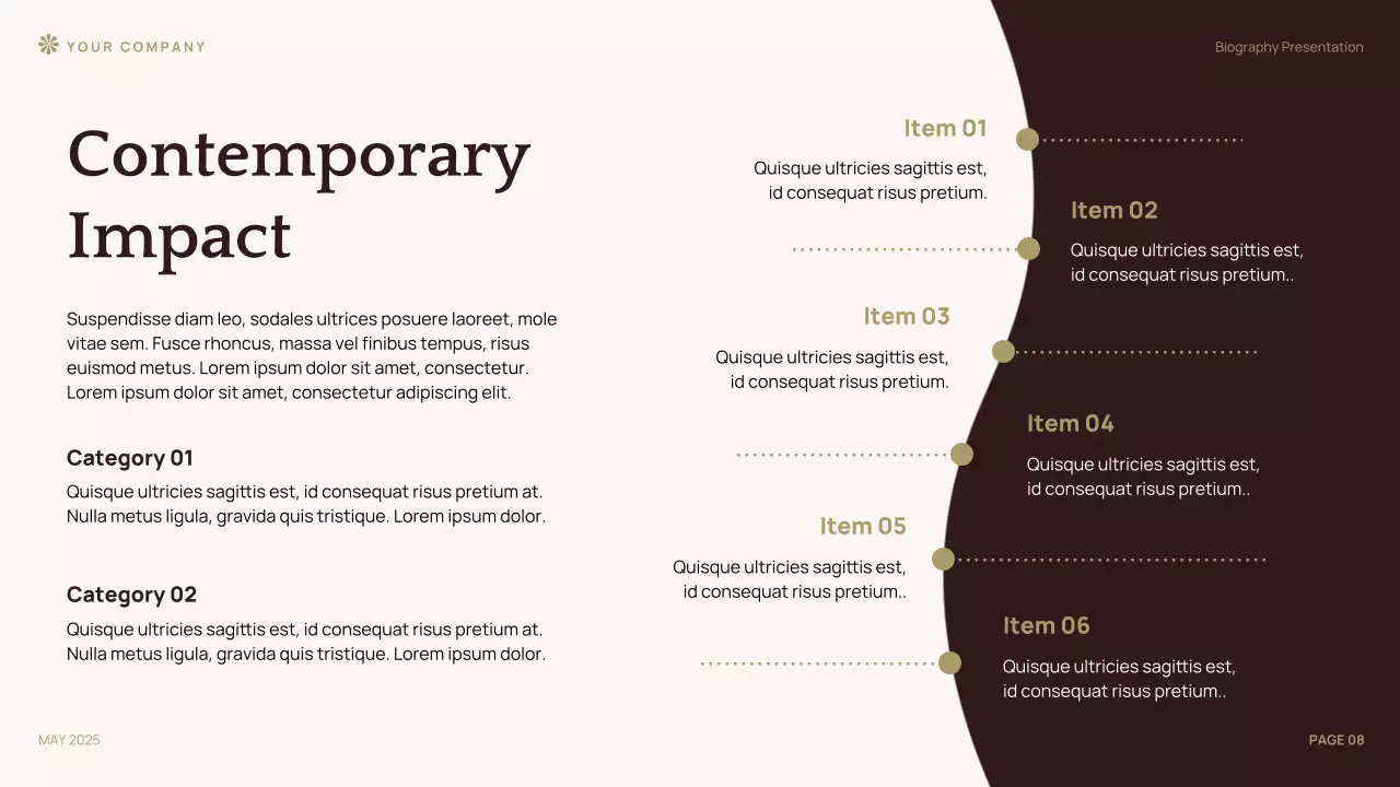 Bài thuyết trình về Văn học cổ điển Brown