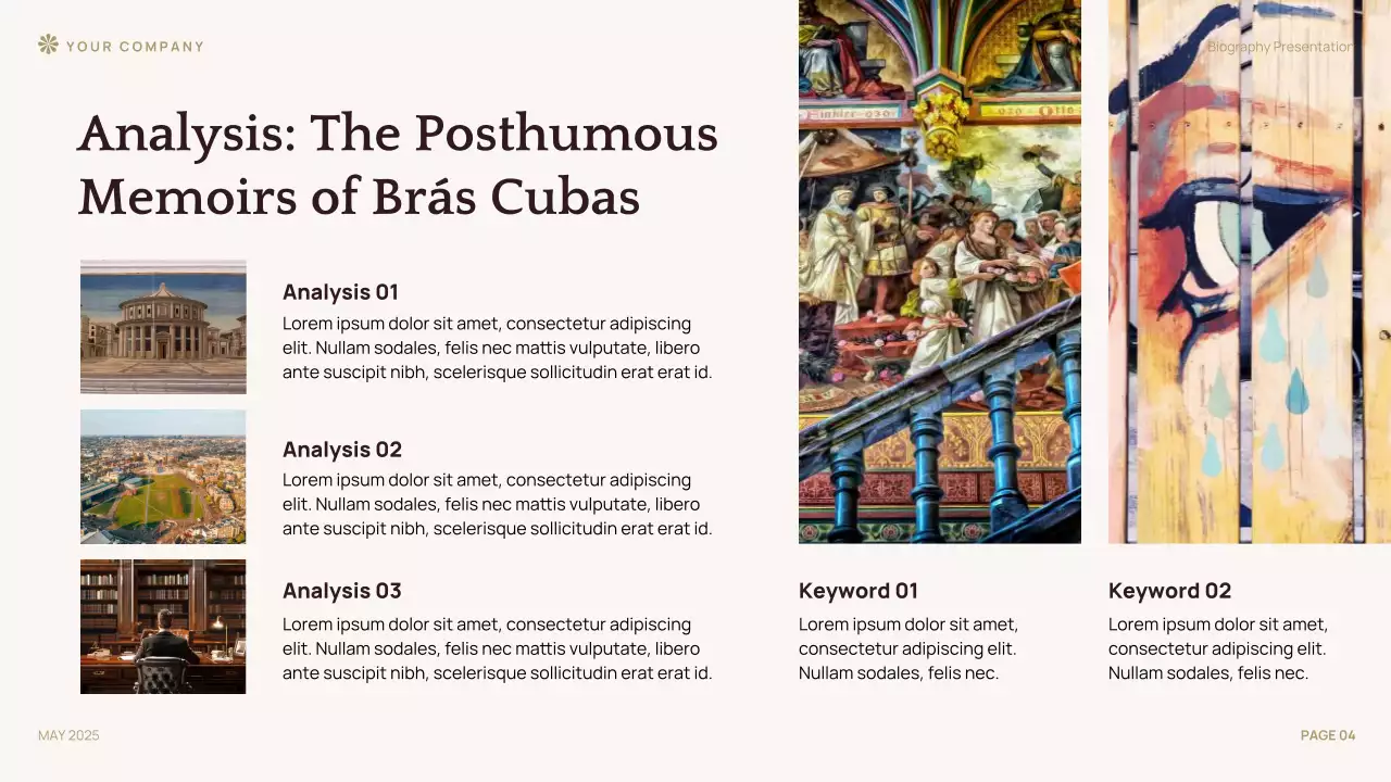 Bài thuyết trình về Văn học cổ điển Brown