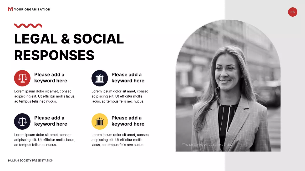 Bài thuyết trình phản đối của Black Bold