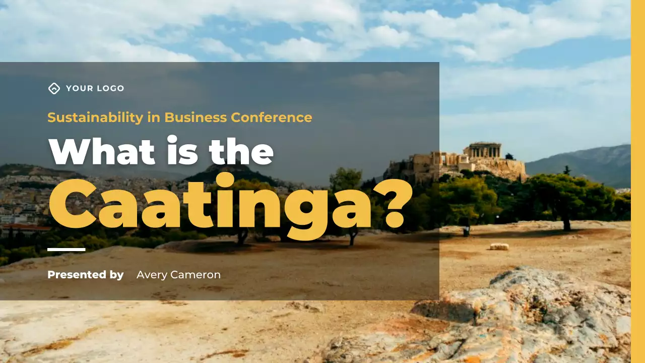 Yellow Modern Geographical Locale Introduction Presentation