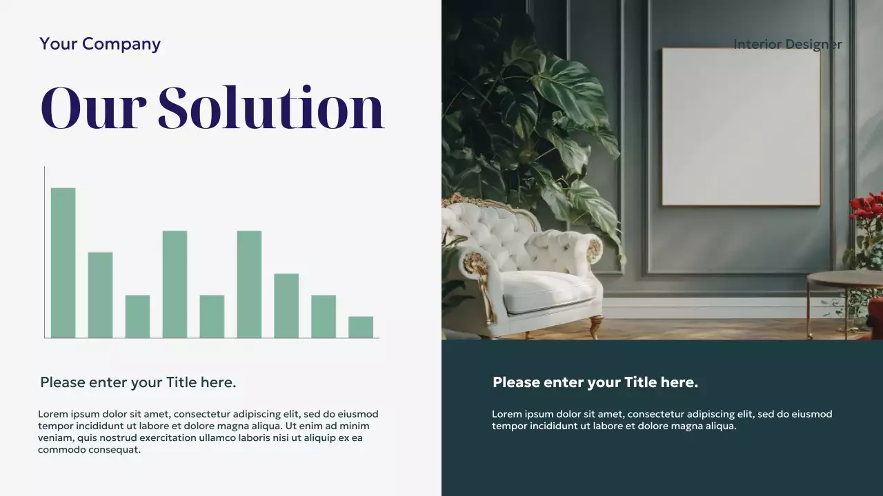 Trình bày thiết kế nội thất hiện đại của Navy